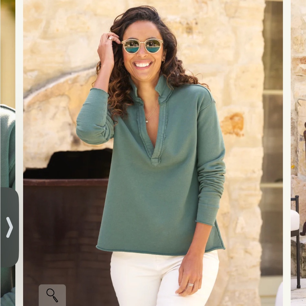 Frank & Eileen Popover Top